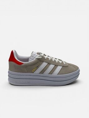 adidas Gazelle Bold women’s sneaker - wonder beige/collegiate orange